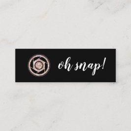 Oh rupture ! Carte de visite de photographe de