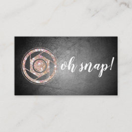 Oh rupture ! Carte de visite de photographe de