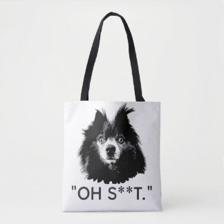 "OH S**T" Lustiger Pom-Tasche Tasche