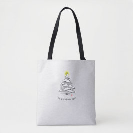 Oh! Sac fourre-tout d'arbre de Noël