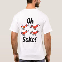Oh Sake Lustiger Fuchs Pun Design