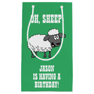 Oh, Schafe Jemand hat einen Geburtstag Kleine Geschenktüte