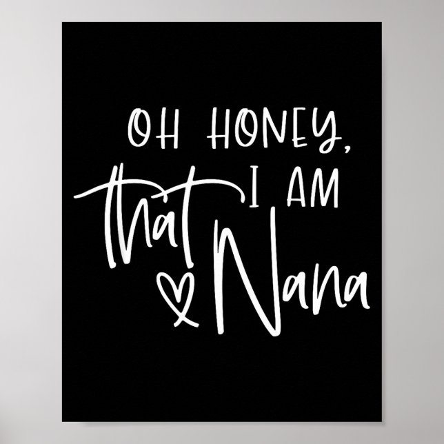 Oh Schatz, ich bin diese Oma Muttertag  Poster (Vorne)