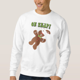 Oh, schläfst! Cookie Weihnachten Ugly Weihnachtskr Sweatshirt