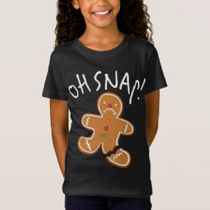 Oh, schläfst! Gingerbread Man Cookie Funny Broken  T-Shirt