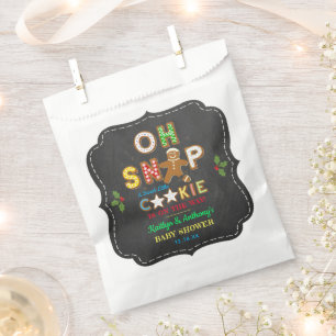 Oh, schläfst! Gingerbrei Cookie Kinderdusche Geschenktütchen