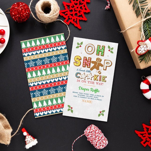 Oh, schläfst! Gingerbrei Cookie Kinderduschmaschin Begleitkarte (Von Creator hochgeladen)