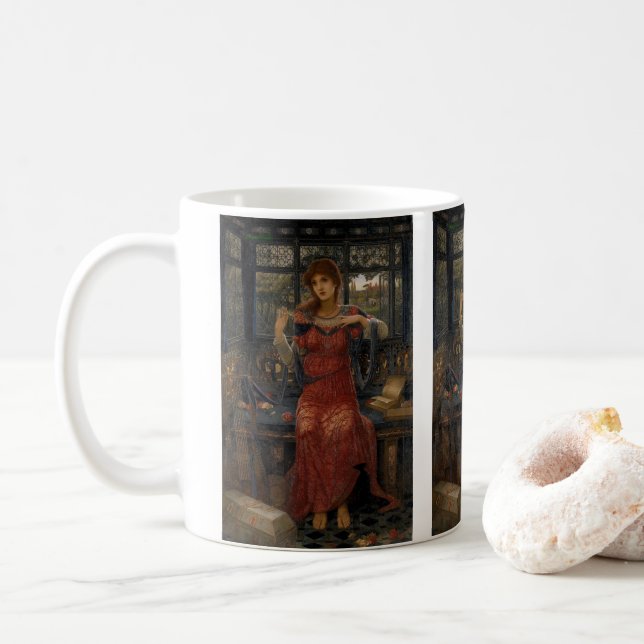 Oh, schlucken, schlucken von John Melhuish Strudwi Kaffeetasse (Mit Donut)