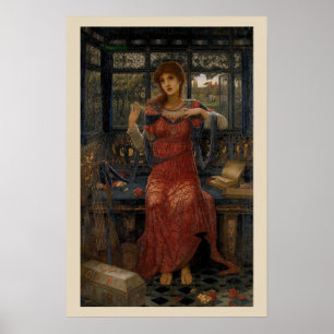 Oh Schwalbe, Schwalbe von John Melhuish Strudwick Poster