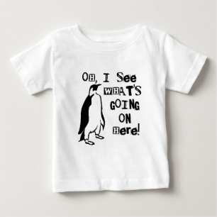 Oh, sehe ich, was los hier ist baby t-shirt