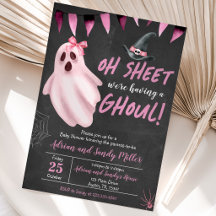 Oh Sheet Es ist eine Ghoul Baby-Dusche
