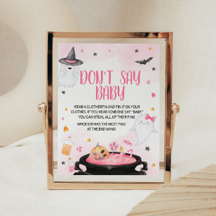 Oh Sheet Ghoul Halloween Sage Baby nicht Poster