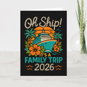 Oh Ship Familienreise 2026 Kreuzfahrt Urlaub Karte