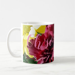 Oh si joli ! Mug de fleurs d'automne