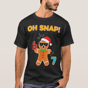 Oh Snap 67 Six Seven Meme Lebkuchenmann Lustig 67 T-Shirt