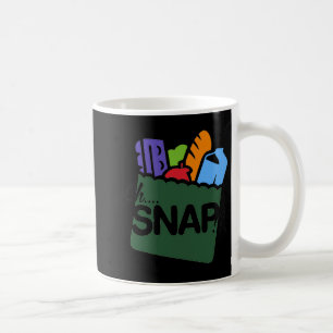 Oh Snap EBT-Leistungen Lebensmittelmarken Kapuze L Kaffeetasse