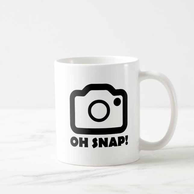 Oh Snap Funny Mug (Droite)