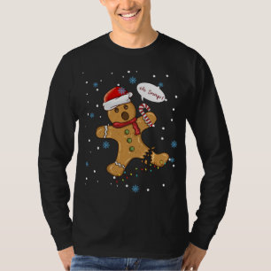Oh, Snap Gingerbret Weihnachtskekse Backen Crew T-Shirt