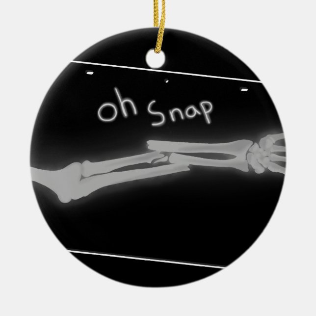 Oh Snap Keramikornament (Vorne)