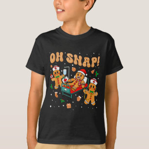 Oh Snap Lebkuchen Krankenschwester Lustige Pflege T-Shirt
