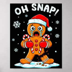 Oh Snap Lebkuchen Weihnachten Xmas Kekse Backen H Poster