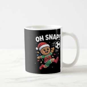 Oh Snap Lebkuchenmann Weihnachten Fußball Kinder J Kaffeetasse
