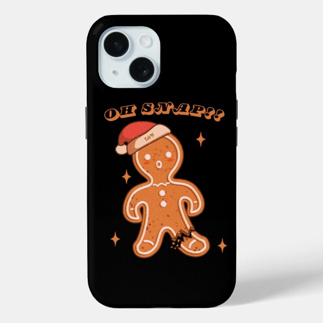 OH SNAP! lustige Weihnachten Case-Mate iPhone Hülle (Rückseite)