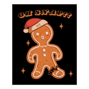 OH SNAP! lustige Weihnachten Poster