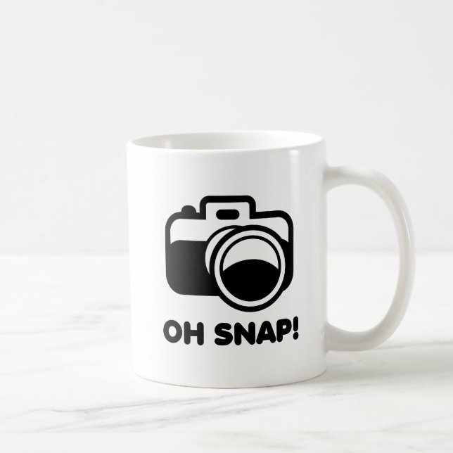Oh Snap Mug Drôle (Droite)
