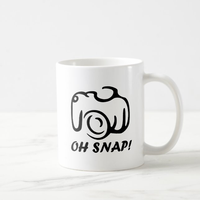 Oh Snap Mug Drôle (Droite)