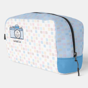 Oh, Snap ! Sac de toilette de l'appareil photo Blu
