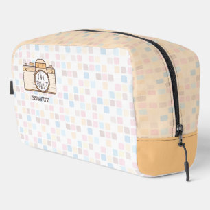 Oh, Snap ! Sac de toilette Pastel Jaune