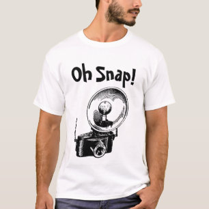 Oh Snap Vintage Kamera T-Shirt