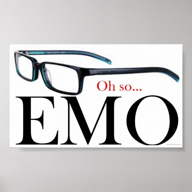 Oh So Emo Poster (Vorne)