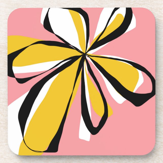 Oh so hübsches Rosa - Untersetzer (Vorderseite)