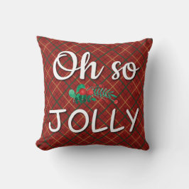 Oh So Jolly Santa Design Kissen