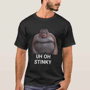 Oh Stinky Kack Dank Memes Le Monke T-Shirt