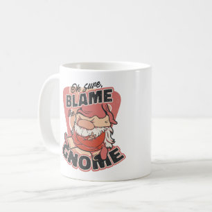 Oh Sure Schuld am Gnome Kaffeetasse
