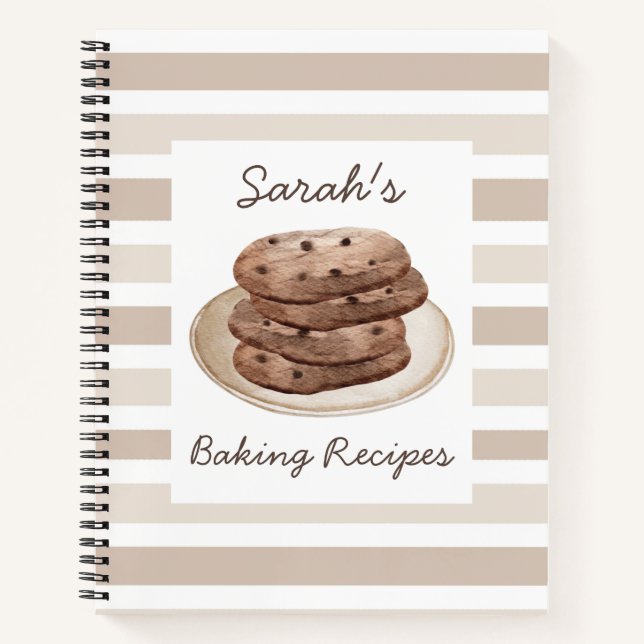 Oh Sweet | Keksgebäck Rezept Notizbuch (Vorderseite)