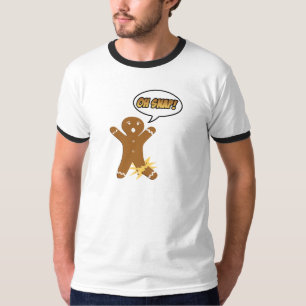 Oh T-shirts mignons de thanksgiving de bonhomme en