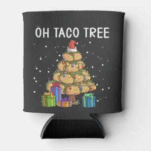Oh, Taco Tree Funny mexikanisches Essen Ugy Weihna Dosenkühler