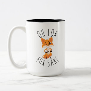Oh um Fox willen Zweifarbige Tasse
