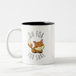 Oh um Fox willen Zweifarbige Tasse