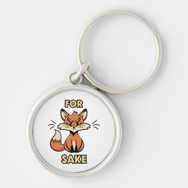 Oh um Fuchs herum Schlüsselanhänger (Vorne)