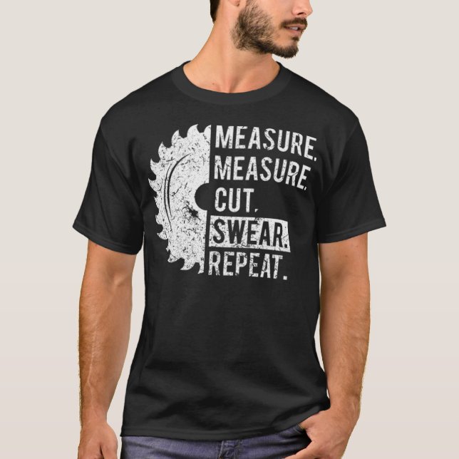 Oh Vater Funny Vater's Measure Cut Pirate Shirt bi (Vorderseite)