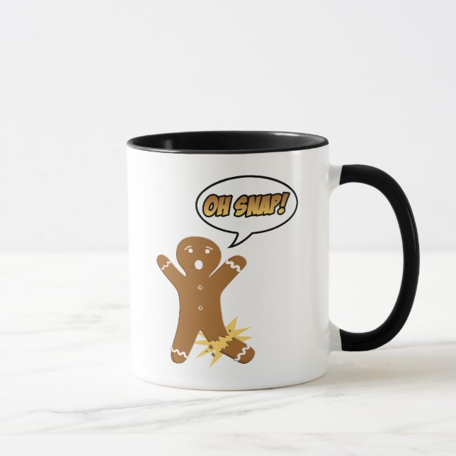 Oh Verschluss! Lustige WeihnachtsTassen Tasse (Rechts)