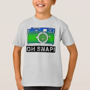 Oh Verschluss lustiges Jungen-Shirt T-Shirt