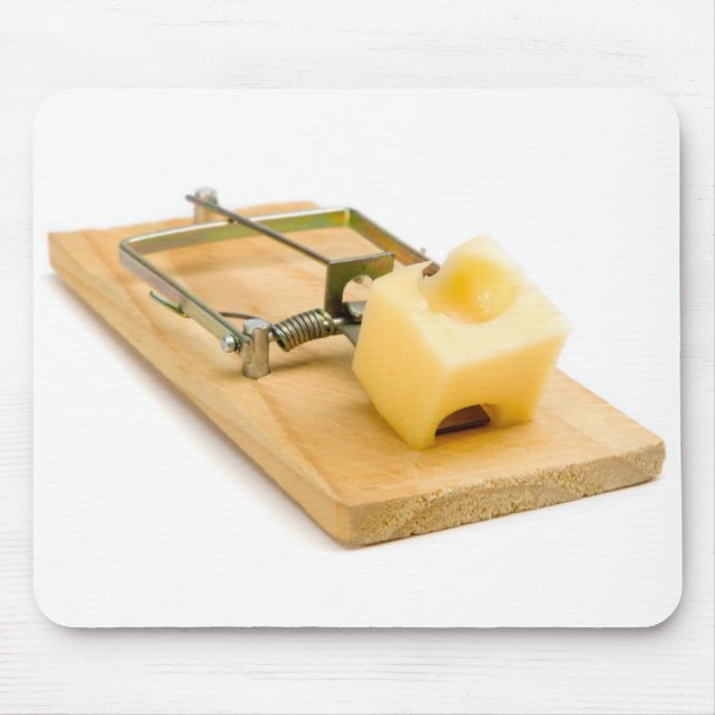 Oh, Verschluss! Mousetrap Mousepad (Vorne)