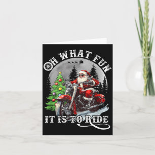Oh was für ein Spaß es ist, ein lustiges Motorrad  Karte