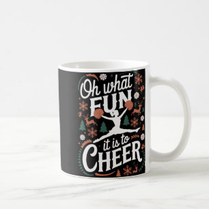 Oh was für ein Spaß es ist, hässliches Cheerleadin Kaffeetasse